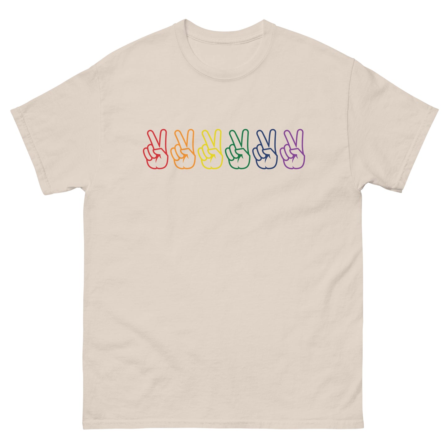 Pride "Peace" Rainbow Tee