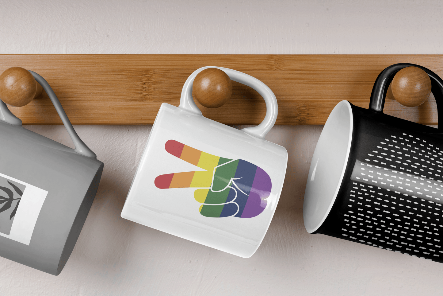 Peace Pride Coffee Mug | Pride Mug