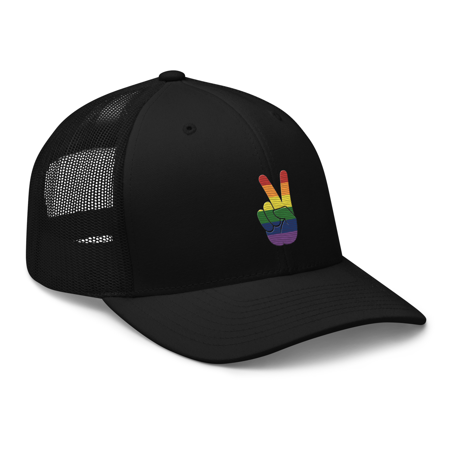 Peace PRIDE Retro Trucker Hat