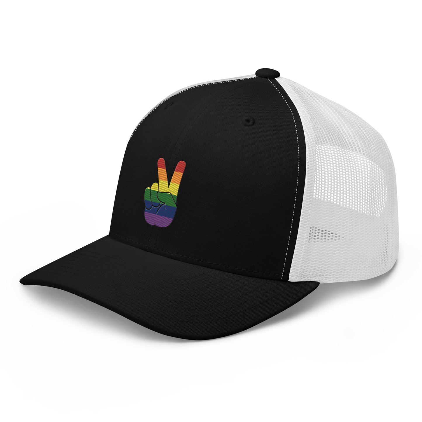 Peace PRIDE Retro Trucker Hat