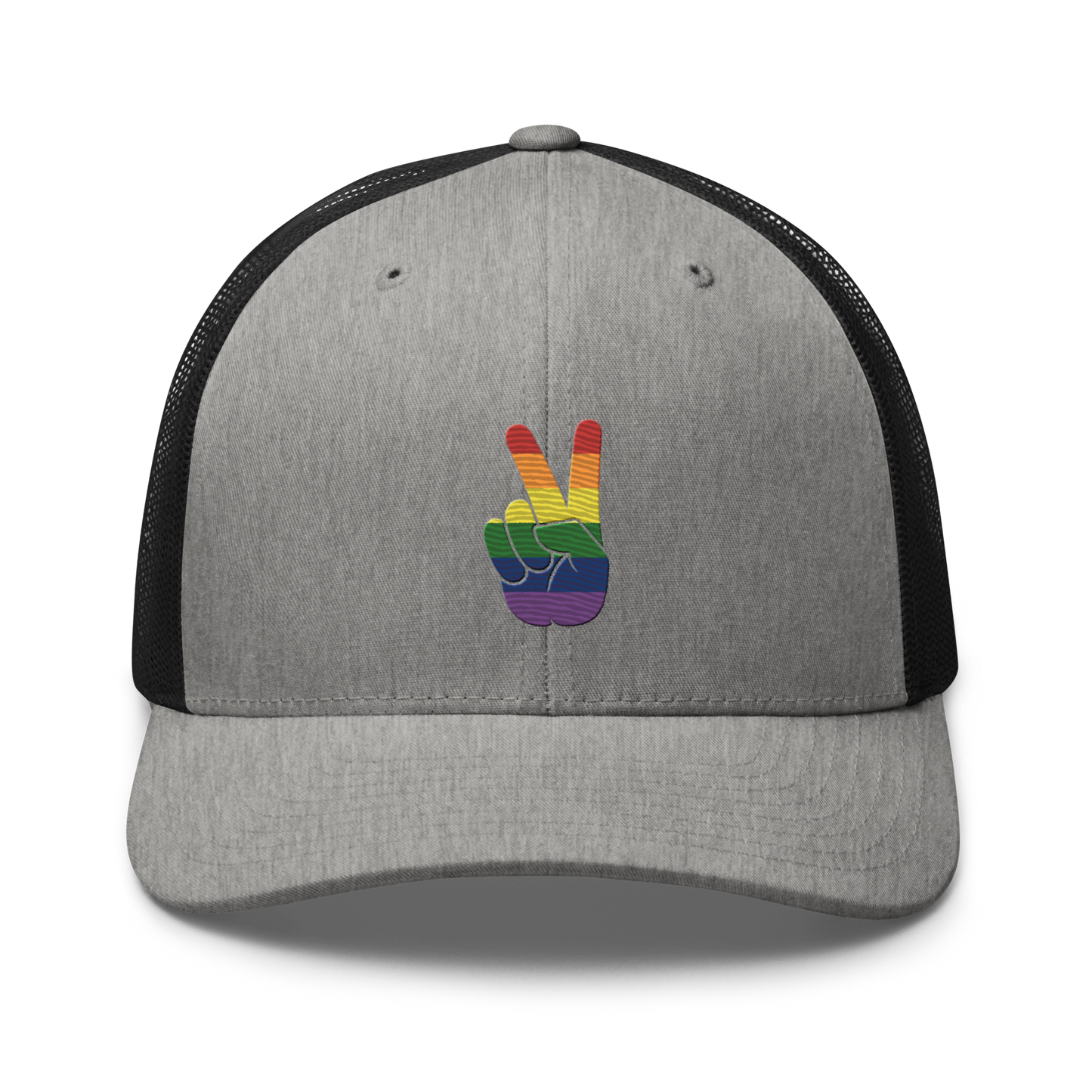 Peace PRIDE Retro Trucker Hat