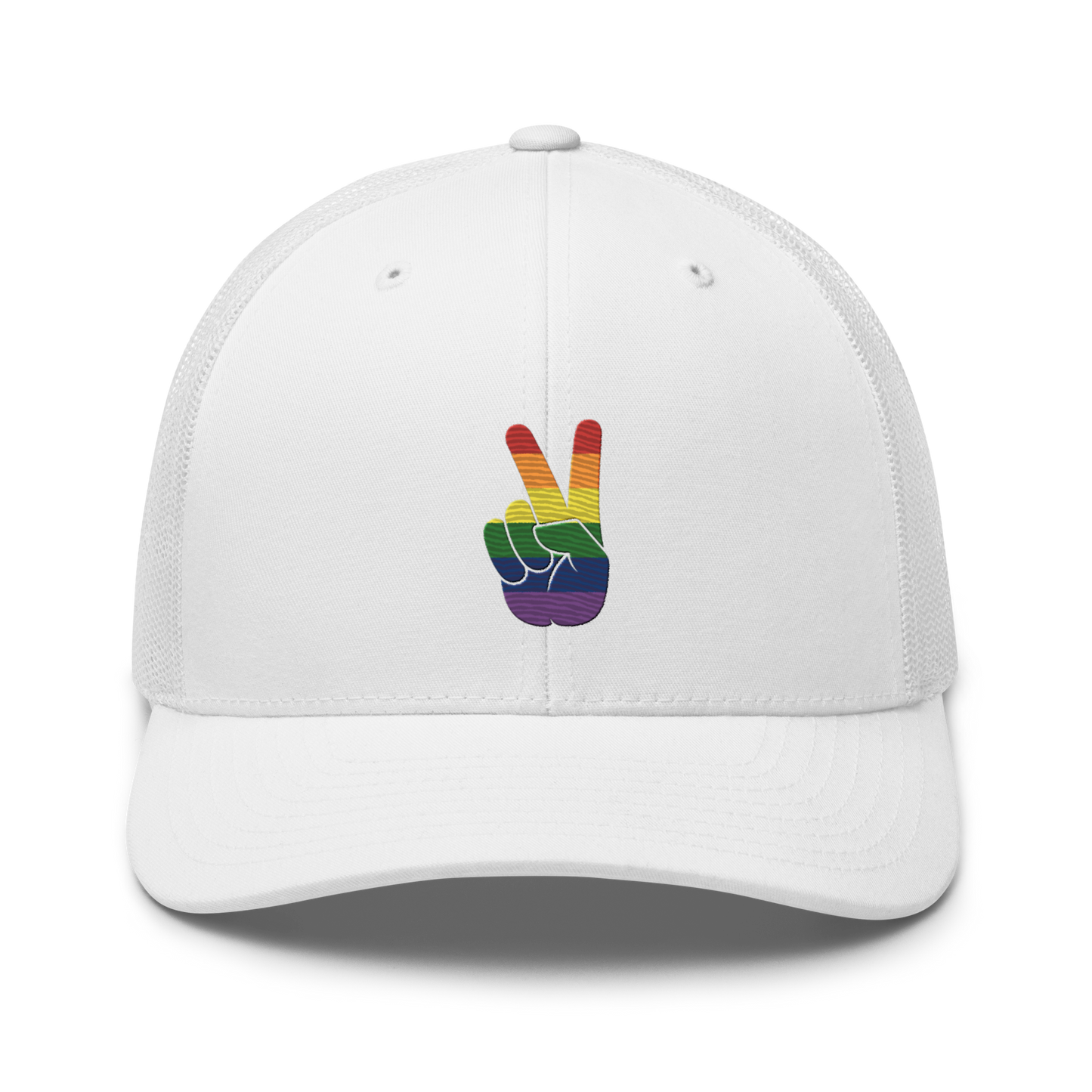Peace PRIDE Retro Trucker Hat