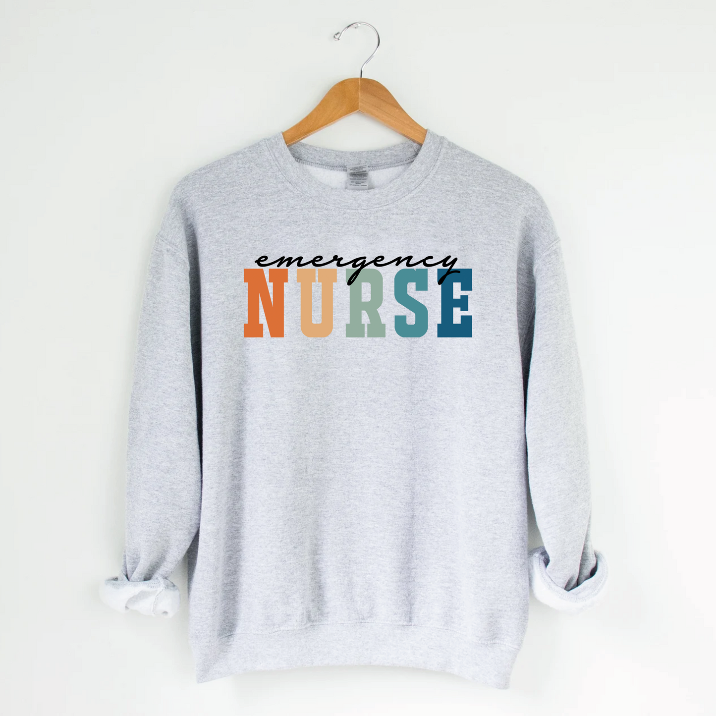Emergency Nurse Crewneck - Nursing Unit Crewneck