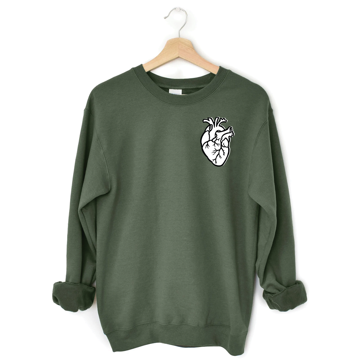 Anatomical Heart Crewneck