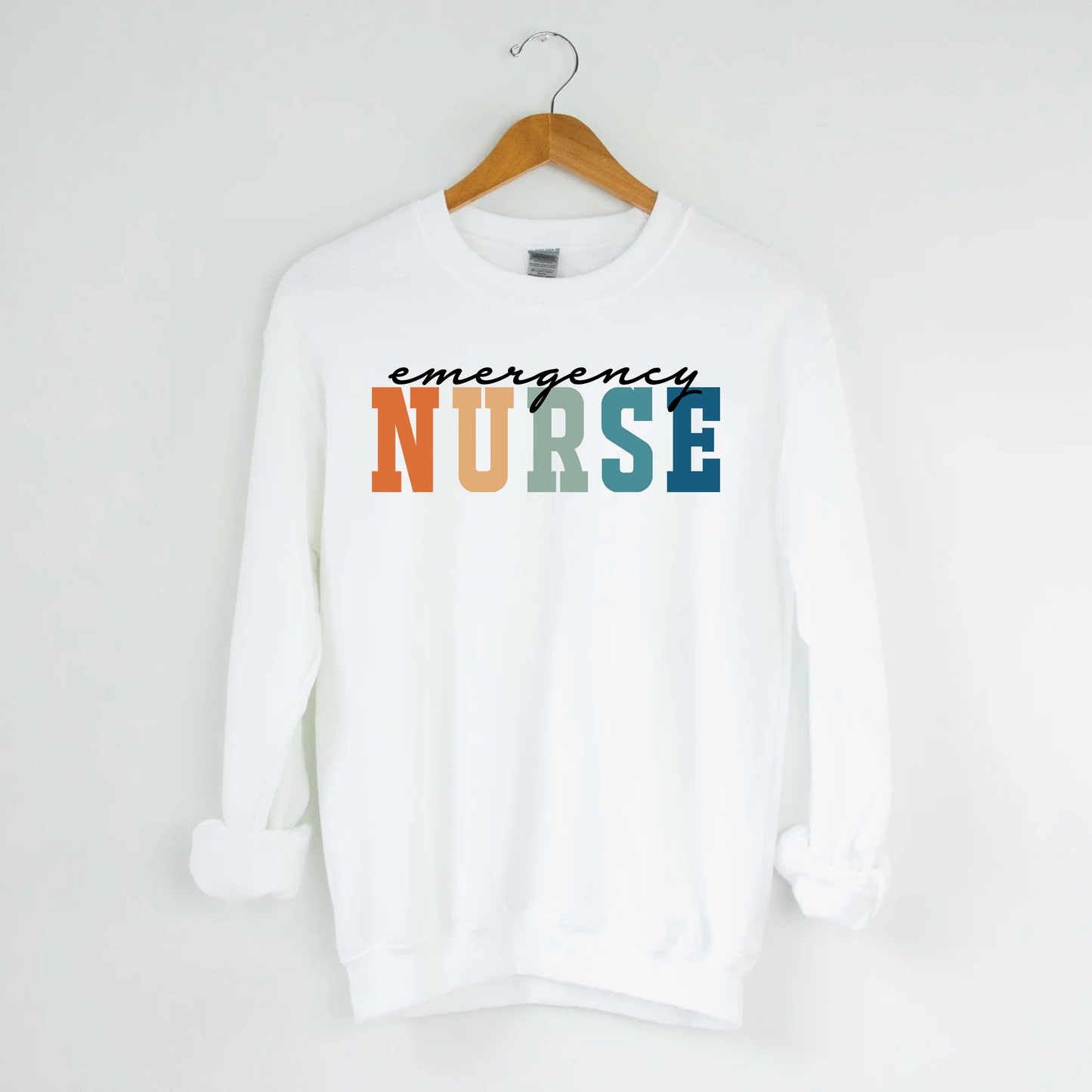 Emergency Nurse Crewneck - Nursing Unit Crewneck