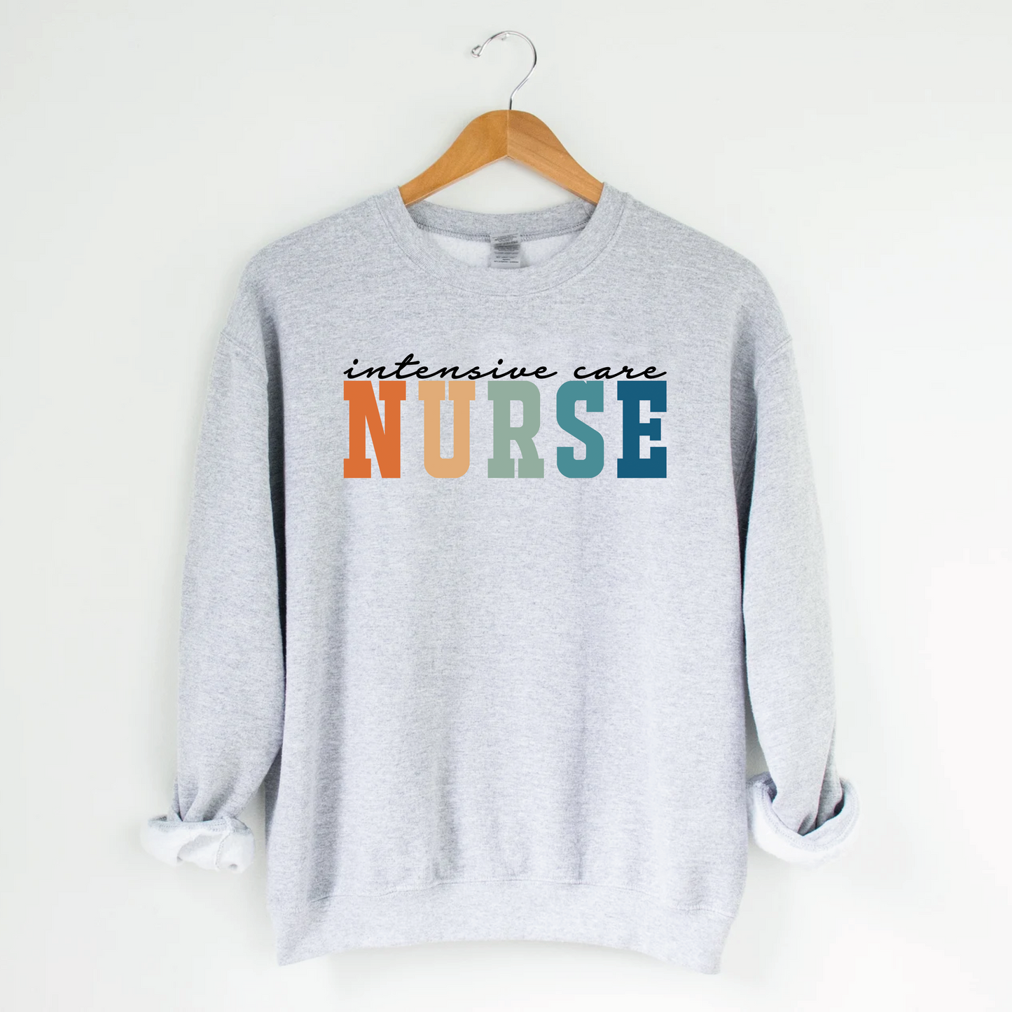 Intensive Care Nurse Crewneck - Nursing Unit Crewneck