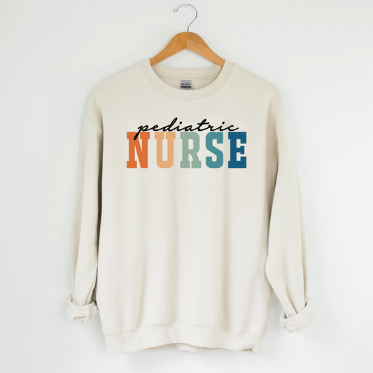 Pediatric Nurse Crewneck - Nursing Unit Crewneck