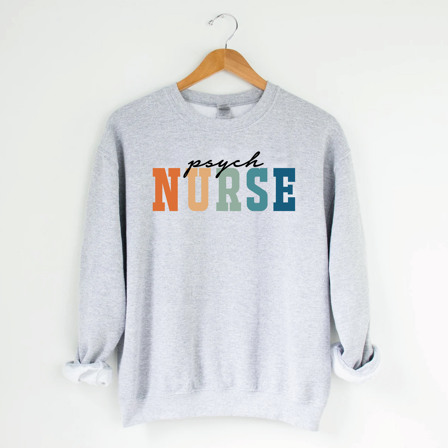 Psych Nurse Crewneck - Nursing Unit Crewneck